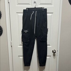 SHEIN Black Cargo Pants with Pockets